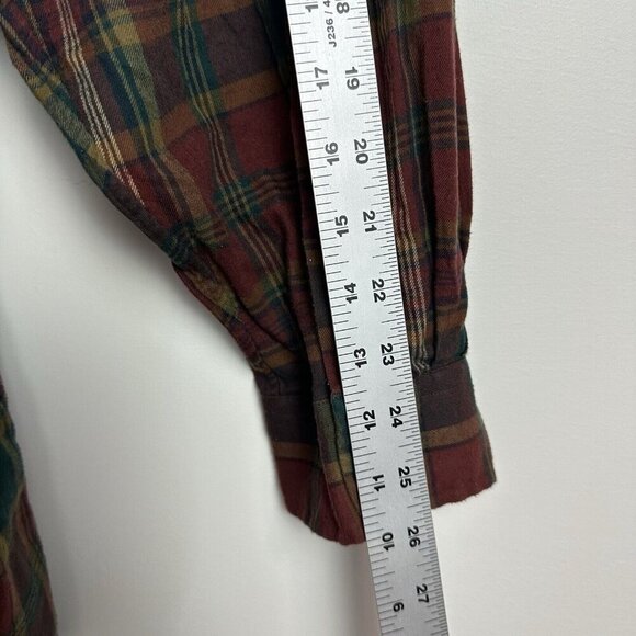 Polo Ralph Lauren Shirt Mens 4XLT Tall Multicolor Plaid Long Sleeve Button Down - Picture 9 of 9